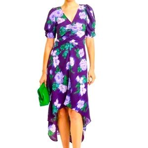 A New Day Women's Crepe Short Sleeve Midi Dress nwt small